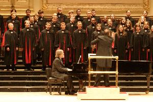 the Singers performing the last piece of the Les Chansons de Roses; Dirait-on with composer.JPG.jpg